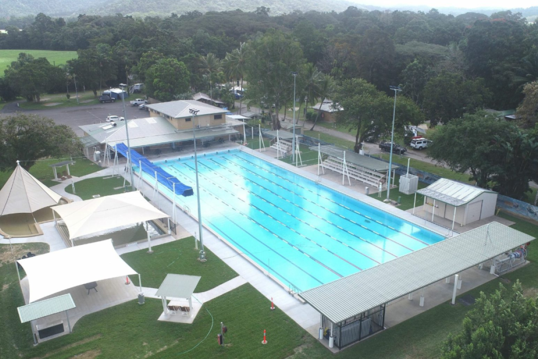 Swimming lane fees for schools have been waived at the Mossman pool. Picture: Douglas Shire Council