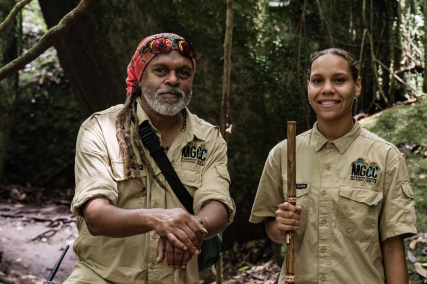 Staff at the Mossman Gorge Cultural Centre are looking forward to NAIDOC Week. Picture: Mossman Gorge Cultural Centre