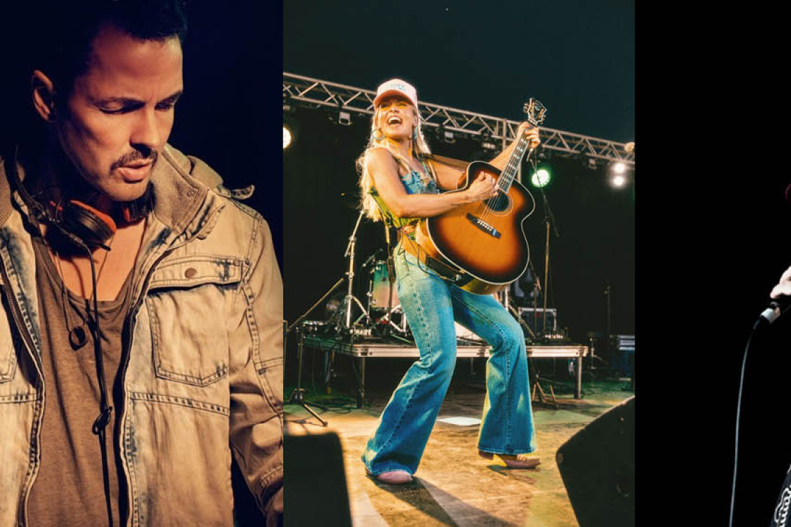 DJ powerhouse Andy Van will be at Carnivale. Performer Max Jackson will be at Savannah Sounds. Port’s own singer-songwriter Glenn Shorrock.