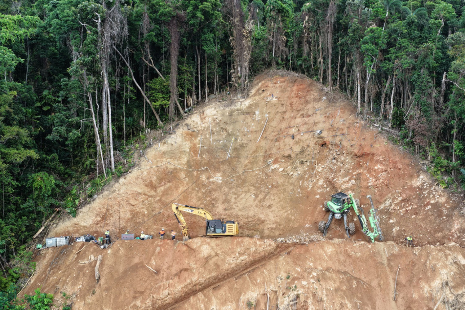 Millions of dollars have been spent on the Noah Range in the Daintree. Picture: Douglas Shire Council