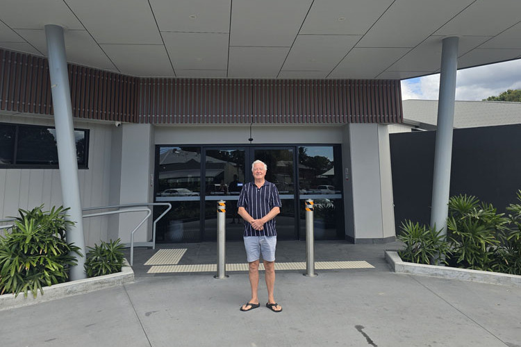 Club Mossman president Bill Allison is proudly at the helm during its 80th birthday celebrations. Picture: Supplied