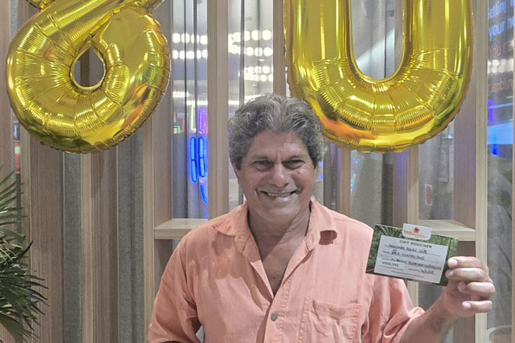 Kevin Walker won Back Country Bliss Adventure vouchers worth $290. Picture: Supplied