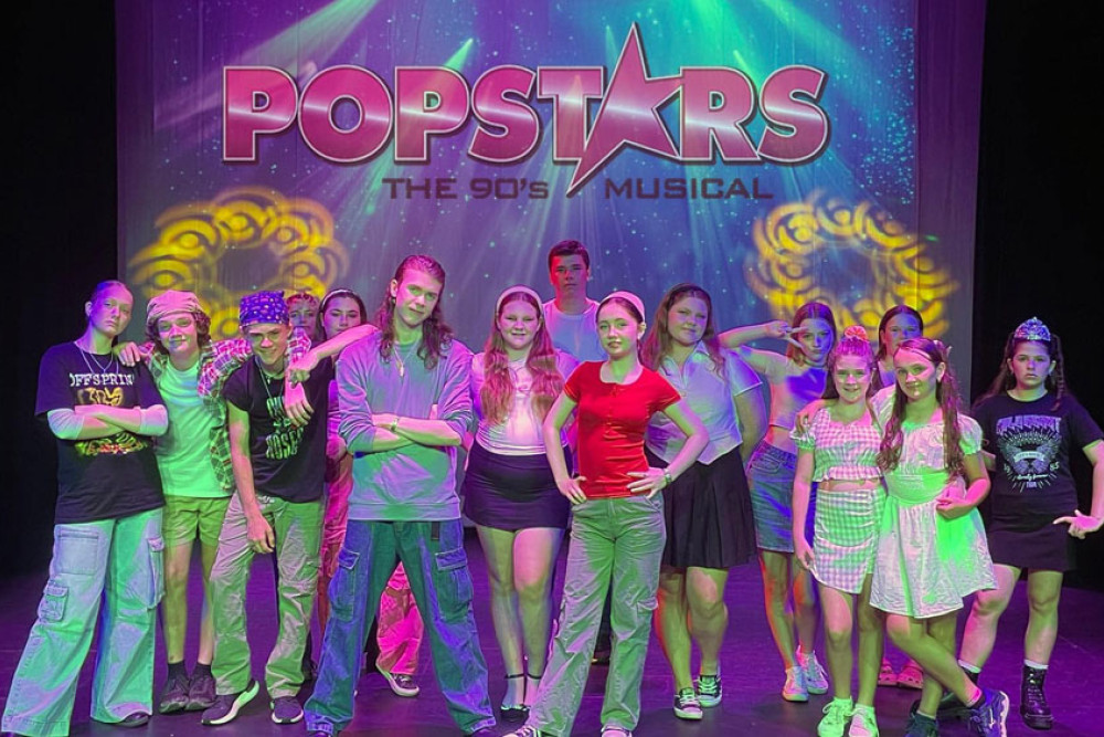 One of the highlights of Clink Theatre’s program was the Popstars The 90’s musical. Picture: Supplied