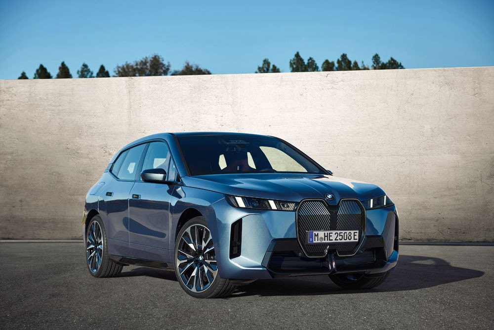 BMW’s iX is one of their most popular electric sellers as the brand is No.1 in the luxury sector in Australia. Picture: BMW Australia