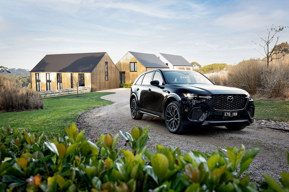 The Mazda CX-70 is the brand’s flagship five-seater luxury SUV. Pictures: Mazda Australia