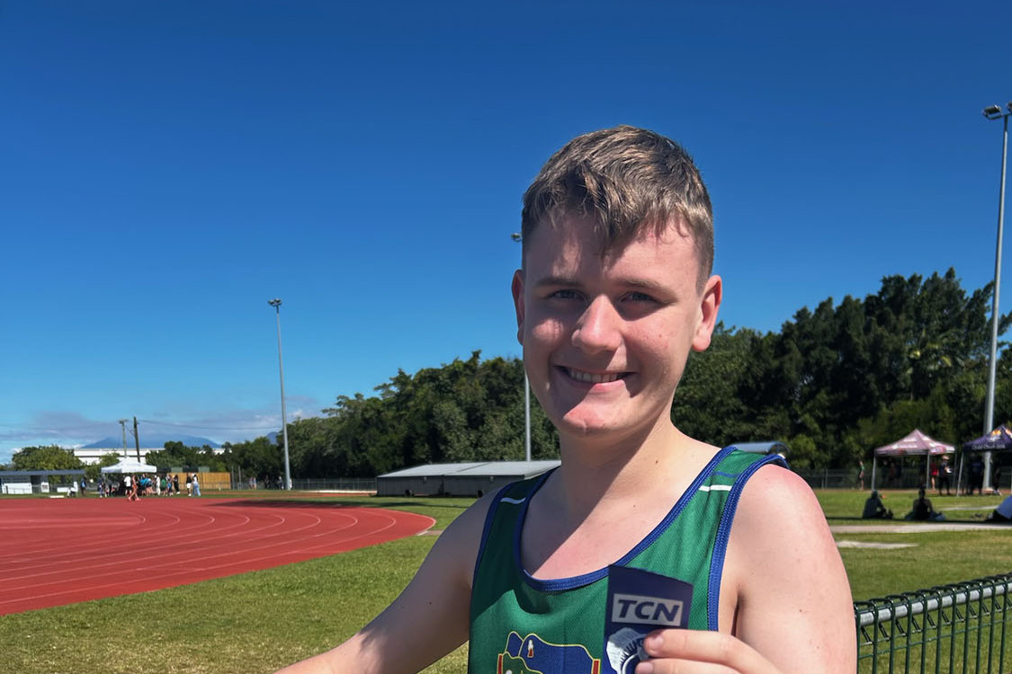 Mossman athlete Dylan Saunders is ready for the Queensland Athletics Championships. Picture: Supplied