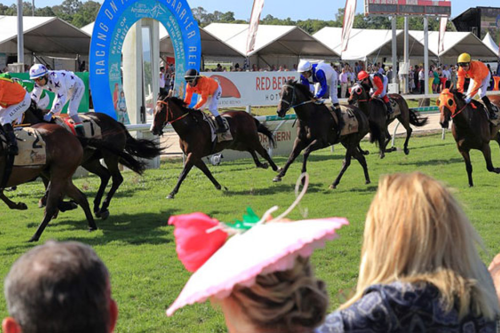 All the action of horse racing at the Cairns Jockey Club. This year Amateurs and the Cairns Cup carnivals are combining. Picture: Supplied