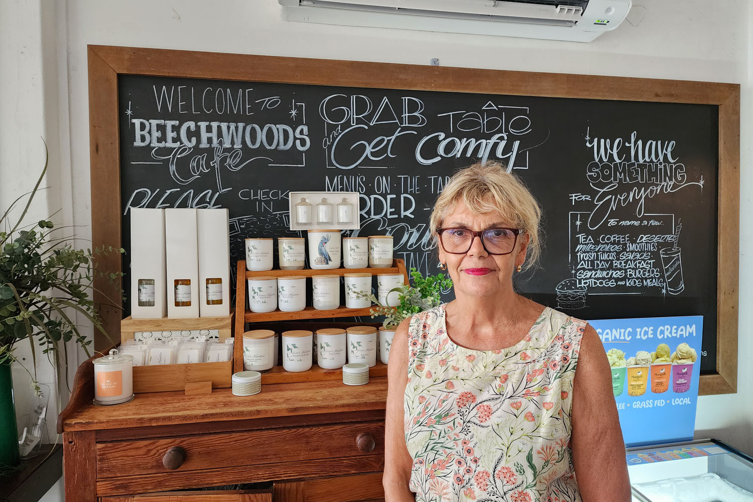 Mossman cafe owner Sharon Beechey is calling for a stronger police presence in the town. Pictures: Gary ‘Gazza’ McIlroy