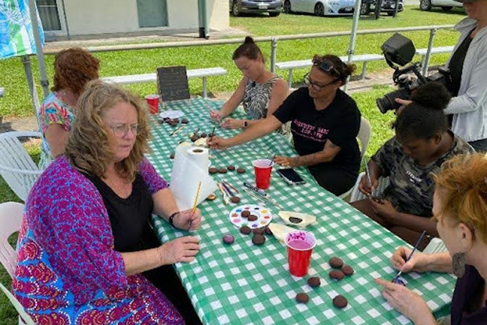 Mossman’s new program Kuku Bakal Kaykayanda aims to support young people in flood affected communities. Picture: Supplied