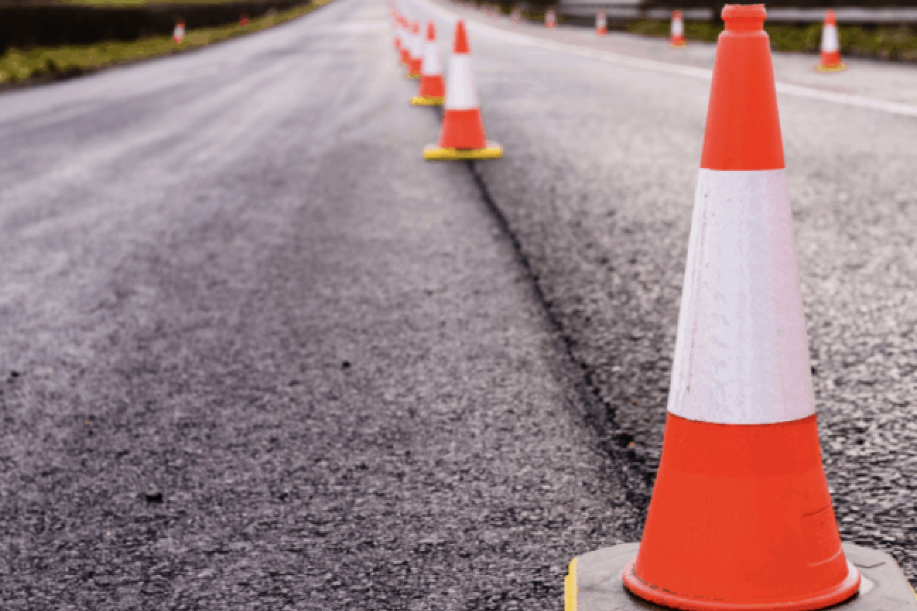 Highway surfacing works - feature photo
