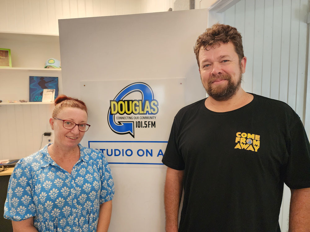 Douglas Shire performers Narelle Spencer and Stephen Bigby. Picture: Gary ‘Gazza’ McIlroy