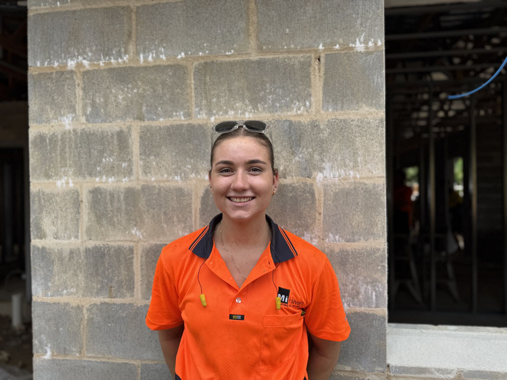 Apprentice of the year Rhianna McDonald