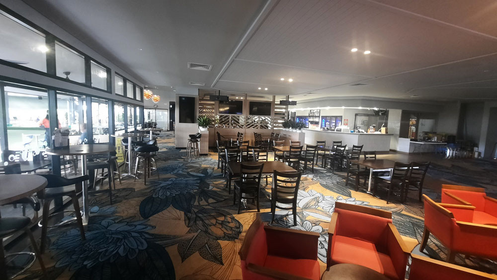 The upgraded dining area of Club Mossman. Picture: Almando Anton