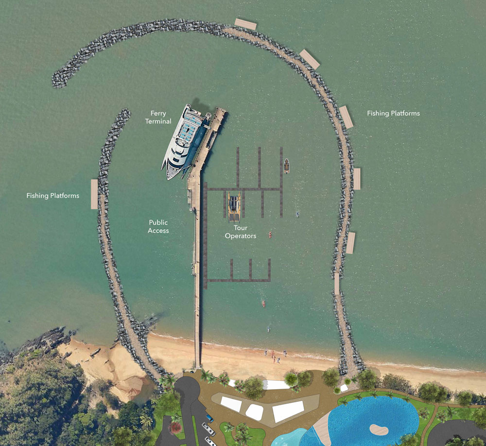 The safe harbour. Pictures: Hunt Design